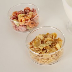 透明耐熱玻璃碟 迷你醬料碗 小號, 單一顏色, 12個