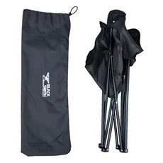 Blacksmith Air Pump Blacksmith 露營短版蛋型一鍵式小屋椅 + 收納袋套組, 1套, 黑色