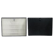 PUREBURG 淨博 HEPA高效濾網 + 蜂巢狀脫臭活性碳濾心 適用Hitachi 日立2合1空氣清淨除濕機 RD-160HH1/RD-200HH1/RD-240HH1/RD-280HH1/RD-320HH1/RD-360HH1, HI-HH-01, 1組