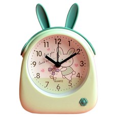 KODACHIEF 領先桌鐘 11 x 4 x 14 cm, 綠色 兔子