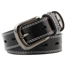 本革職人 女款 真皮復古休閒針扣式皮帶