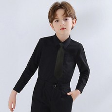 BabyMax 兒童布雷特領帶長袖襯衫