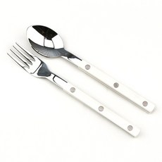 Bogen Marsong 餐具組 白色, 茶匙 + 茶叉, 1套