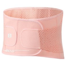 透氣腰部支撐帶 粉色, 1個