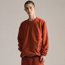 BROOKLYN WORKS 布魯克林 刷毛大學T