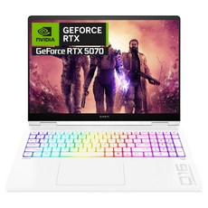 HP 2025 오멘 맥스 16 코어Ultra7 인텔 14세대 지포스 RTX 5070, Ceramic White, 16-ah0170TX, 1TB, 32GB, WIN11 Pro