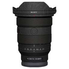코엠스킨 소니 FE 16-35 F2.8 GM2 2세대 렌즈 스킨 보호 필름, 1개, 쉐도우 블랙