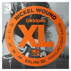 D'Addario 433161 常規輕量電吉他弦, 1個, 單一顏色