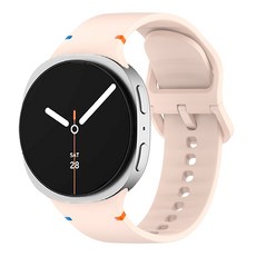 루아러블 갤럭시워치 스포츠밴드 실리콘 스트랩, 라이트핑크, 1개