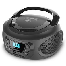 wonder 旺德電通 CD/MP3/USB 手提立體聲音響, 黑色, WS-B037U