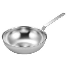 HANIL STAINLESS STEEL 三層Pro Chef無研磨劑宮廷鍋, 1個, 28cm