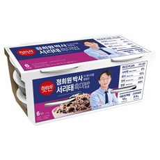 CJ Hetbahn 黑豆黑米飯, 6個, 210g