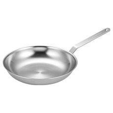 HANIL STAINLESS STEEL Pro Chef 電磁爐三層無研磨劑平底鍋, 1個, 28cm