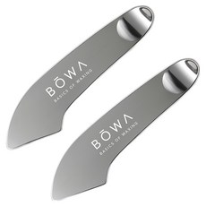 BOWA 雙向貼合美妝刮刀, 2個, 混色