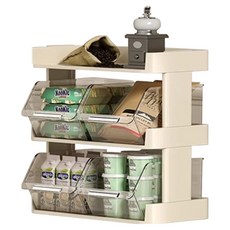 elelliving 咖啡膠囊收納盒茶點心整理盒 2層