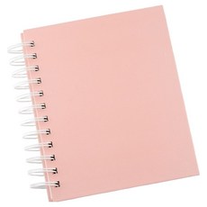 Eumes 自黏式手帳回憶收藏冊, 粉紅色, 25張