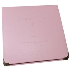 윰스 컬러풀 100매 수납 티켓북, 피치핑크, 1개 문구/오피스/노트/메모지 반품 최저가 9,700원