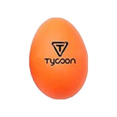 타이쿤 플라스틱 에그 쉐이커 오렌지, TE, 1개