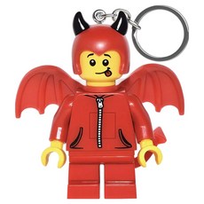 LEGO 迷你公仔鑰匙圈燈 可愛小惡魔 KE215H, 1個, 紅色