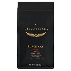 INTELLIGENTSIA 黑貓經典義式濃縮咖啡豆, 1個, 原豆(未研磨), 340g