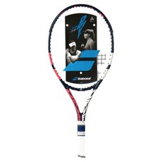 BABOLAT Drive 25 JR 網球拍 100 16 x 17 230g, BLUE + PINK, 1個, 單一商品