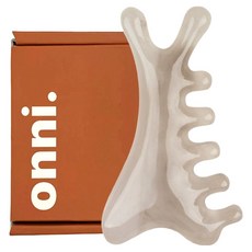 THE狎鷗亭姐姐 身體臉部刮痧按摩器, 1個, 迷霧灰