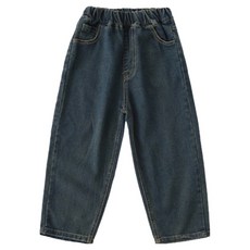 Little rabbit C 親子裝 牛仔鬆緊長褲