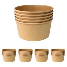 Bloom at home 牛皮紙炸雞/韓式糖醋炸雞容器 1100號, 25個, 1入