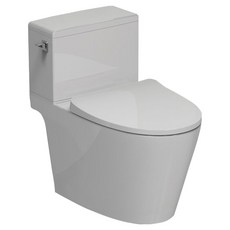 두진 욕실 1600 투피스 로우탱크 치마형 양변기 방문설치, 화이트