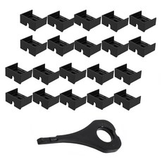 인네트워크 USB 포트락 물리적 잠금장치 유닛 블랙 20p + 마스터키 블랙 세트, 1세트, IN-20KBKUL