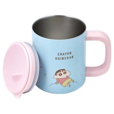 스케이터 뚜껑있는 손잡이 스텐머그 330ml STMG4N, 신짱, 1개