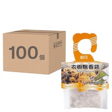 可掛式衣櫥香氛袋 SS1354, 桂花香, 橘色