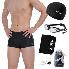 Xider 男士高級三分室內泳褲7件組