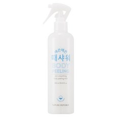 NATURE REPUBLIC 光滑光滑搓澡沐浴身體磨砂膏 棉花, 300ml, 1個