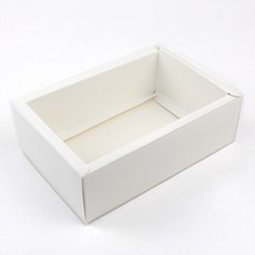Inp 透明袖套禮物盒 16號 16 x 10.2 x 5.5 cm, 白色, 8個