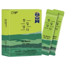 스위트컵 찻잎담다 제주말차 스틱, 35g, 1개, 10개입