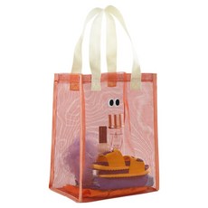 Feelwave 游泳網袋 網紗沙灘包, 紅色, 1個