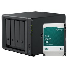 시놀로지 4베이 NAS DS425+ + 하드 HAT3320-8T 세트, DS425+(NAS), HAT3320-8T(하드) DS425+(NAS), HAT3320-8T(하드)