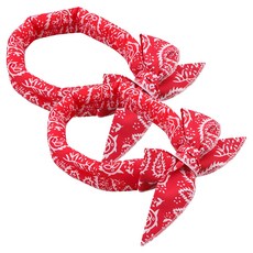 Goodgoodshop 冰感降溫涼感圍巾, 2個, 紅色