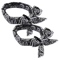 Goodgoodshop 冰感降溫涼感圍巾, 2個, 黑色