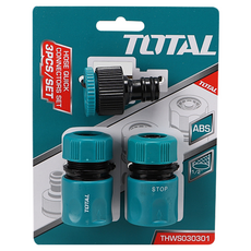 토탈툴스 호스 커넥터 연결부 어댑터, 1개, 혼합색상