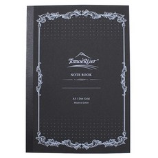 TomoeRiver 巴川紙 軟封面點陣筆記本 A5 52g 160頁, 1個, 白色