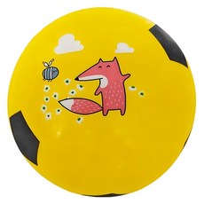 新台圖書 樂彩森林兒童運動足球, 1個, 黃色