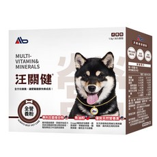 Ab 汪關健 犬用保健粉, 1個, 補充營養, 30顆