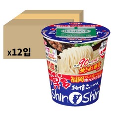 ShinShin 煲煮風味豚骨杯麵 99g, 12入