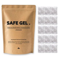 SAFEGEL 無紡布矽膠乾燥劑, 15個, 20g