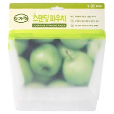 SUGARLAB 可重複使用的直立夾鏈袋 1.45L, 1個, 中, 2件