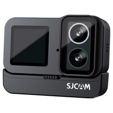 Sjcam 雙螢幕雙鏡頭觸控式全機防水型夜視運動攝影機 標準版 4K 1個, 黑色, SJ20