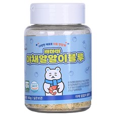 Baemama 孩童蔬菜拌飯料 藍色, 1個, 60g