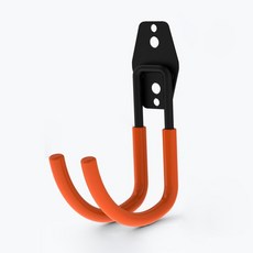 Malltoday 節省空間 壁掛式工具掛鉤架 中(40 x 145 x 104 mm), 2個, 11 紅色